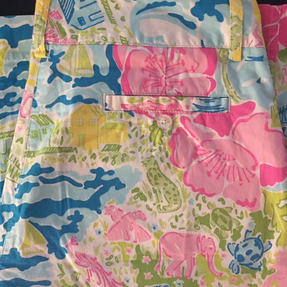 Lilly Pulitzer Capri pants- size 6 juniors